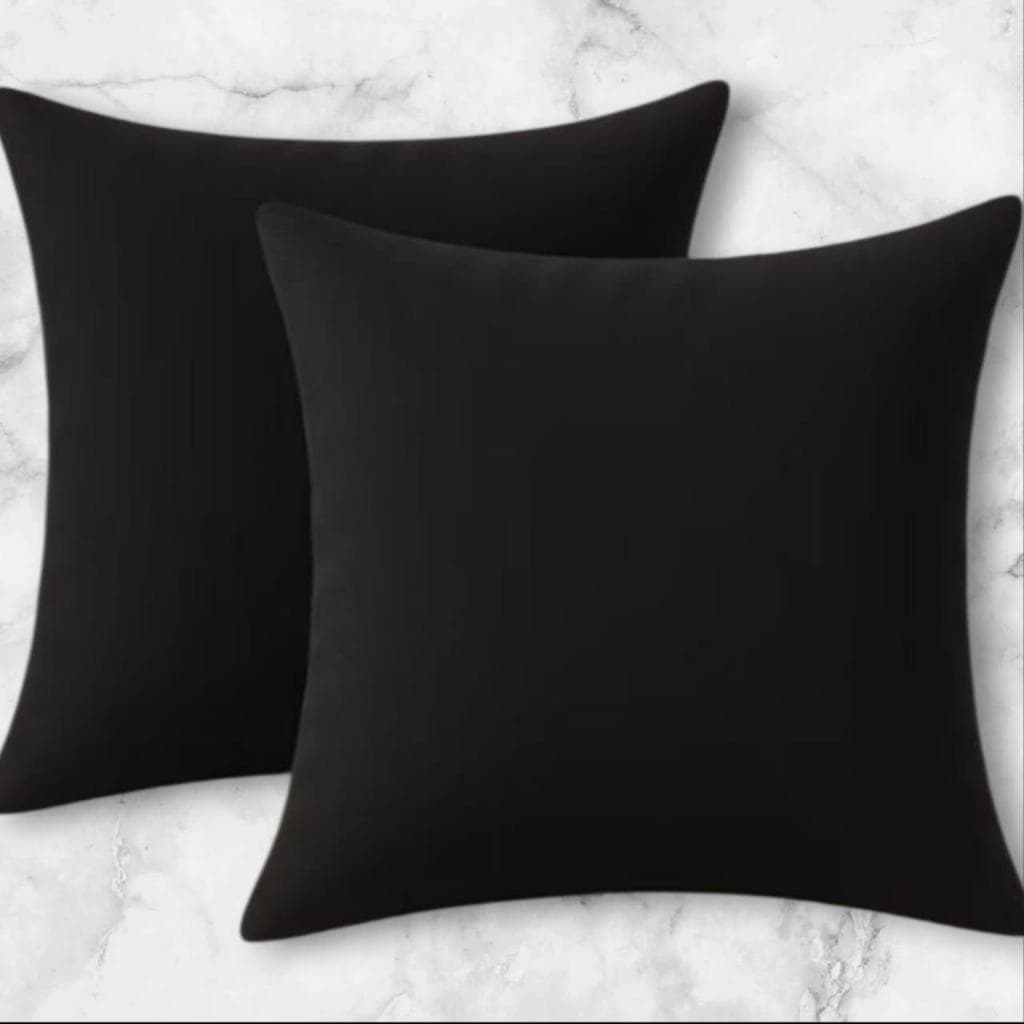 2 Capas  60x60 de Almofadas Suede Lisa Grande