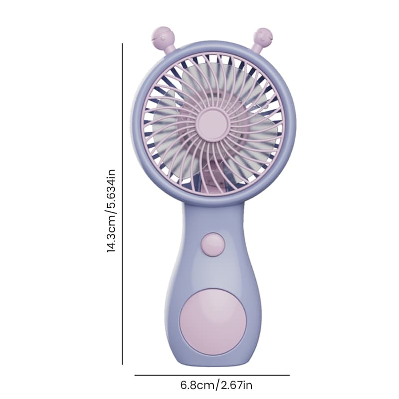 USB snail handheld pequeno fã