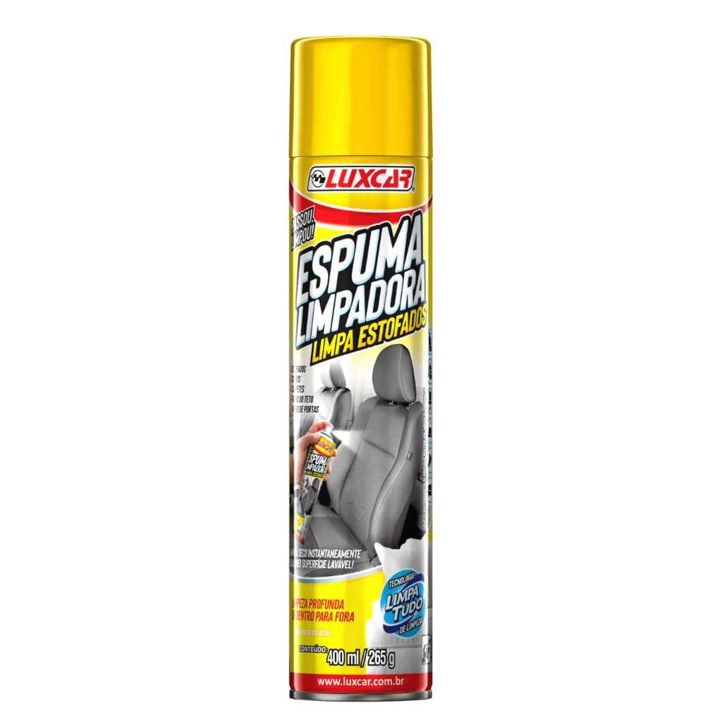 Espuma Limpadora Limpa Estofados lata 400 ml