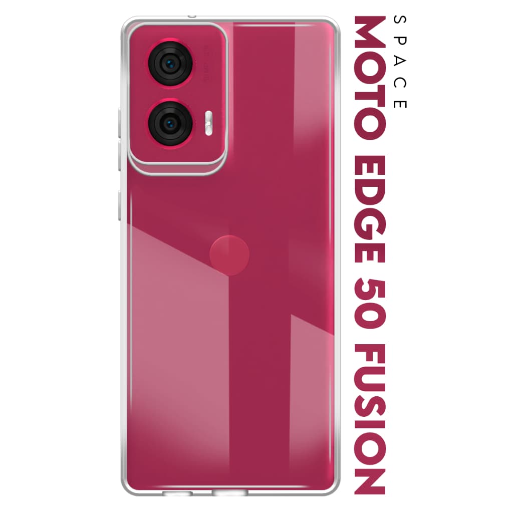 Capa Capinha Anti Impacto Transparente + Película De Hydrogel HD Para Moto Edge 50 Fusion Xt2429 6.7