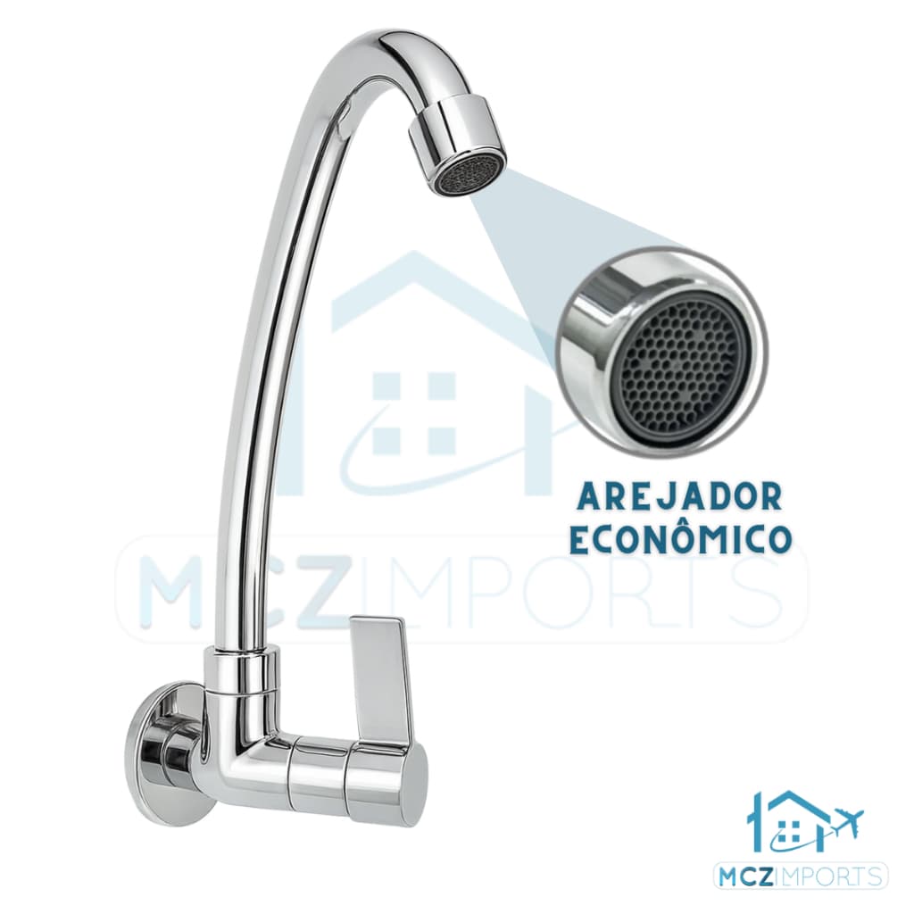 Torneira Cozinha Banheiro Torneira Lavatório Banheiro Cromado