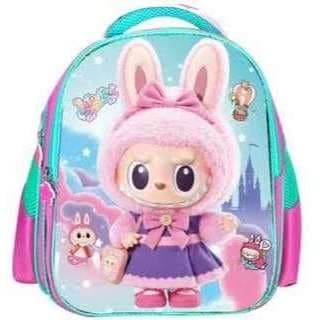 peças Mochila Infantil 3 D com   Conjunto Menino e Menina