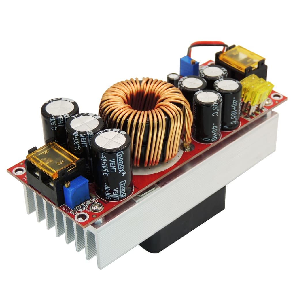 Conversor de Tensão Step Up Dc Dc 1800w 40a 12v 24v 36v 48v