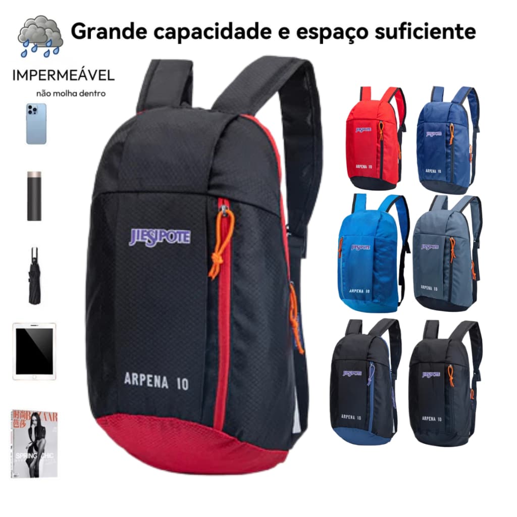 Mochila Esportiva Impermeável Bolsa para Esportes Academia Homens Mulheres Jiesipote