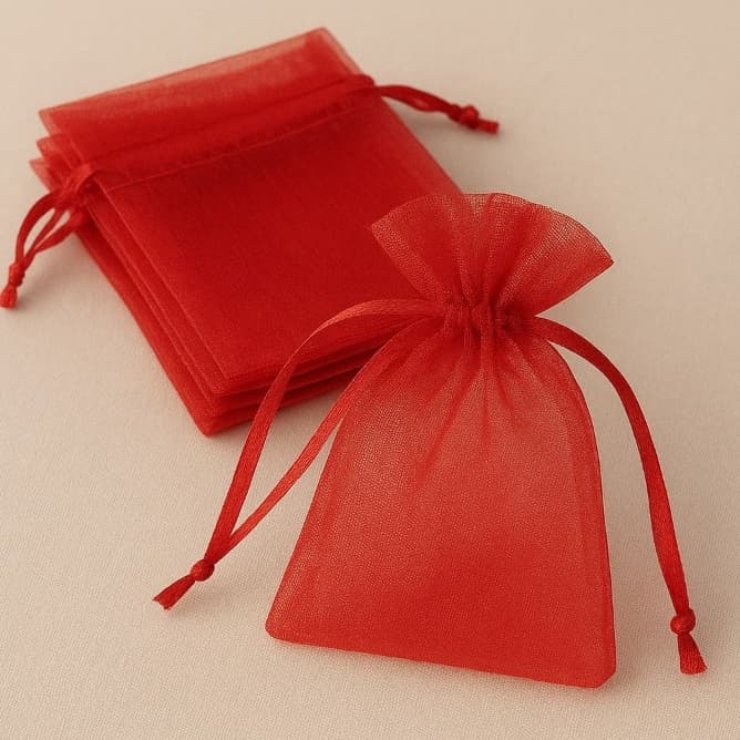 Kit 25 Saquinho Saco 7x9 CM - ( Várias Cores ) - Lembrancinhas Casamento Chá de Bebê