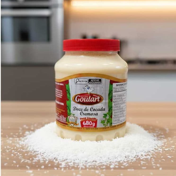 Caixa com 12 Cocadas Cremosa Grandes sabores – 680g 🍯 Diversos