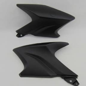 Aba Do Tanque Preto Injetado Ybr Factor 125 150 2016 Até 2023 Original Sportive