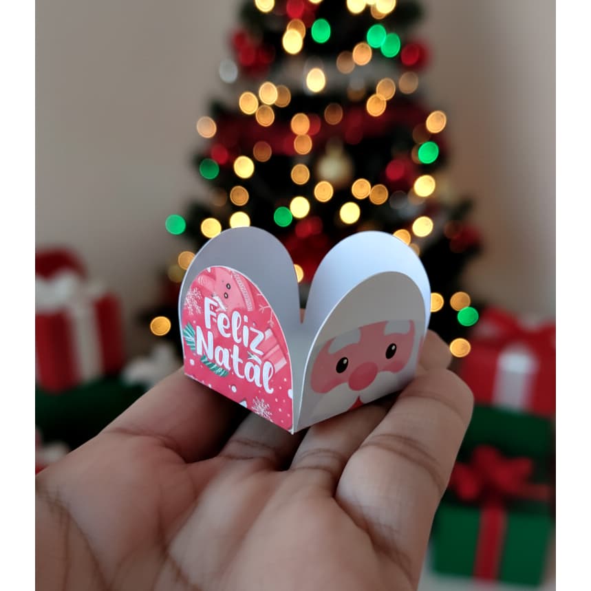 ENVIO RÁPIDO - Forminha de doces Natal, Doces, Natal, Forminhas