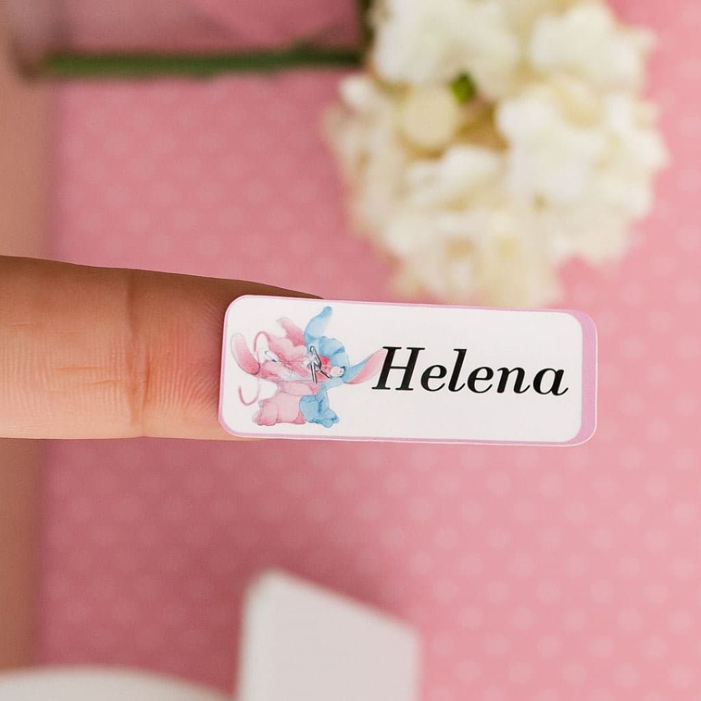 Etiquetas Escolares Personalizadas com Nome |Tema MeninA | Kit Volta às Aulas\ Kit Adesivos Escolares