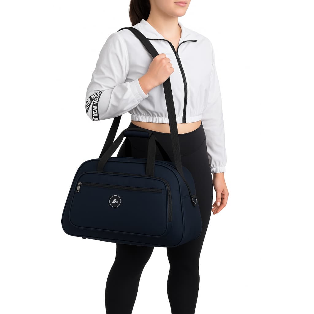 Mala de Viagem Grande Oxford Impermeável 63L Bolsa Esportiva com Alças de Ombro e Encaixe para Mala de Rodinha Aeroporto