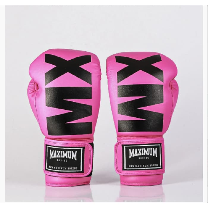 Luva de Boxe e Muay Thai Mxm Pink - Maximum