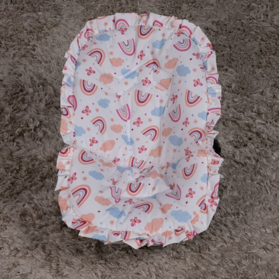 Capa de bebê conforto, acolchoado, macia, tamanho universal, estampada, algodão.