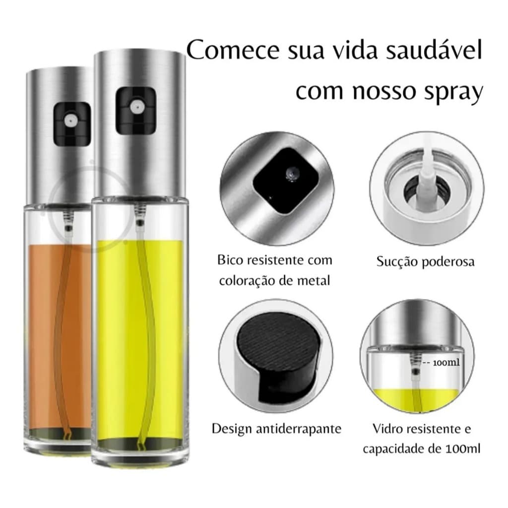 Galheteiro De Vidro Para Azeite Porta Tempero Escolha a cor