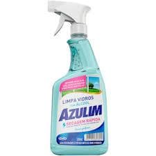 Limpa Vidros com Álcool 500ml Azulim com gatilho ou sem.