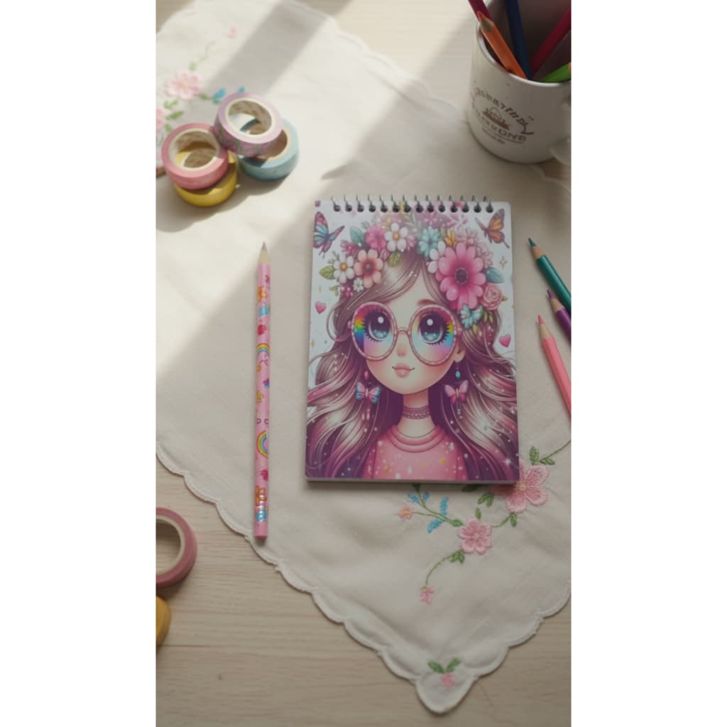 10 kits bloquinho 10x14 + lápis personalizados  (qualquer tema)  10 BLOQUINHOS E 10 LÁPIS