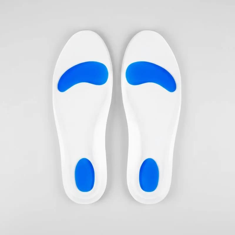 PALMILHA DE SILICONE COM DOIS PONTO AZUL