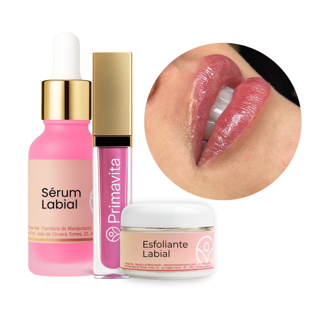 Kit Hidra gloss Duquesa  Microagulhamento labial (3 unidades de gloss) Profissional