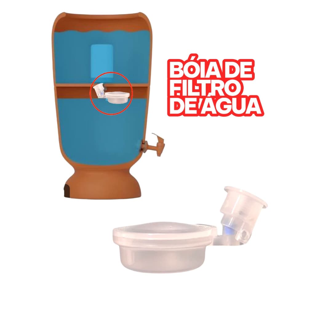 BÓIA DE FILTRO DE ÁGUA DE BARRO