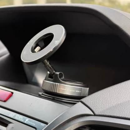 360° Suporte Magnético Telefone Preto Ferro Para Carro /Mesa/Vidro garantir suporte de segurança