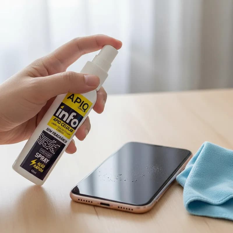 Limpador Para Celular/smartphone - Spray 60ml - Neutro