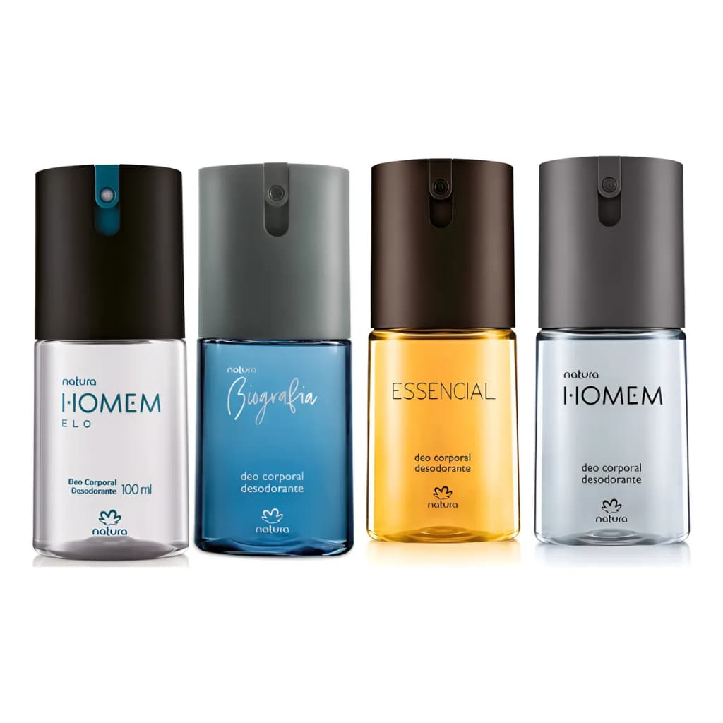 Kit Desodorante Colônia Masculina Natura 100ml