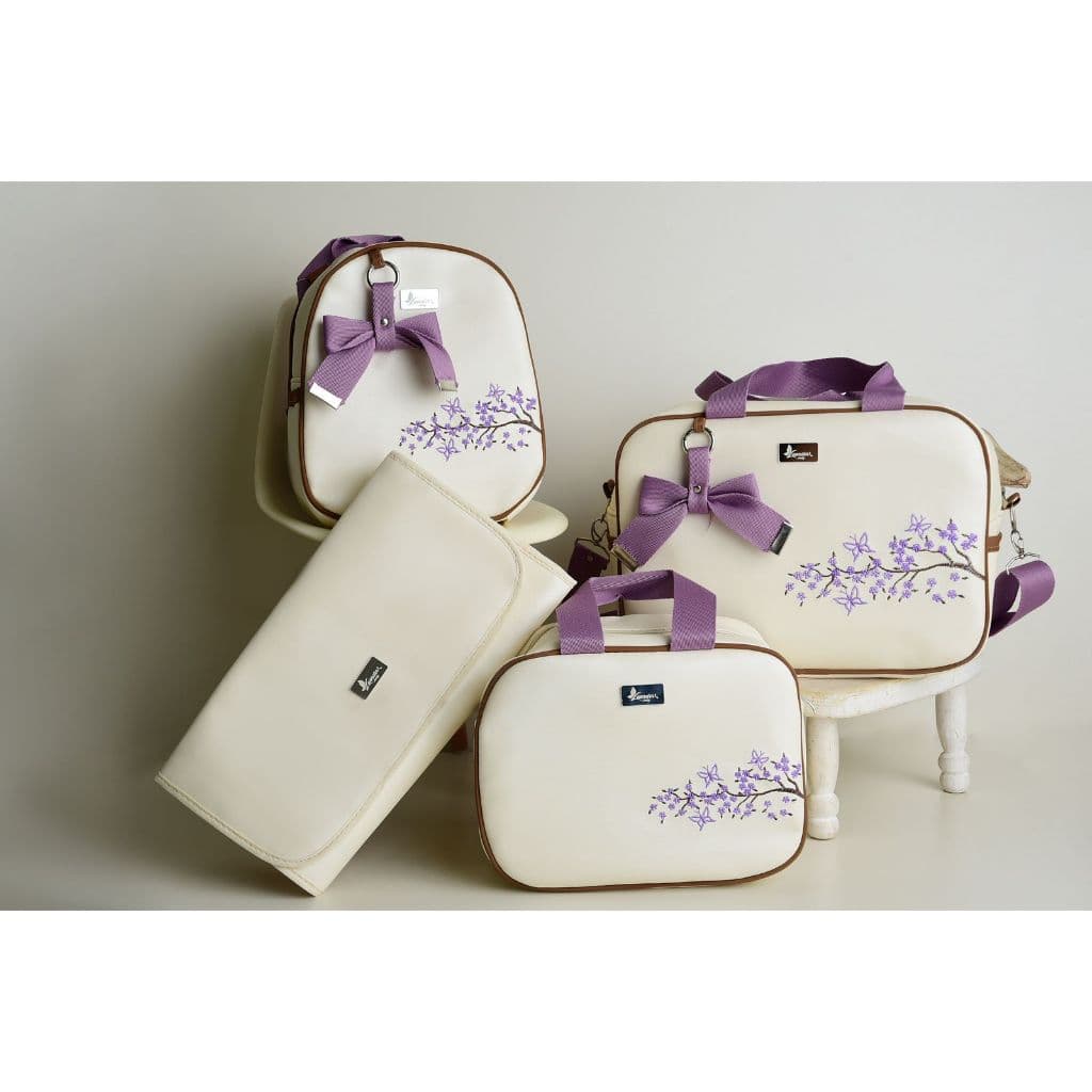 Kit Bolsa Maternidade Mala Térmica Impermeável De Luxo Juda Baby