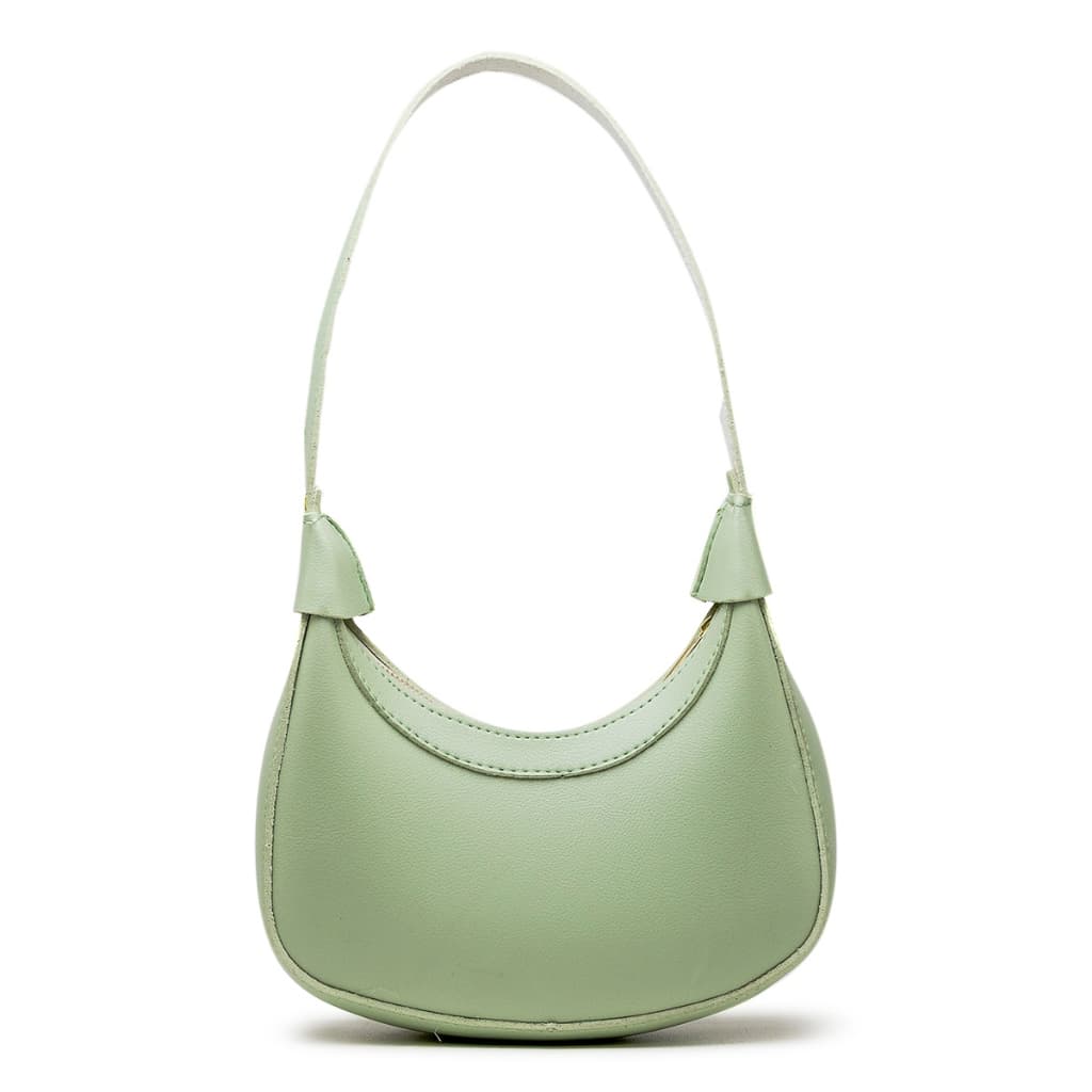 Bolsa Feminina Meia Lua Baguete De Ombro Tendencia Moderna Bolsa pequena Bolsa balada de mão