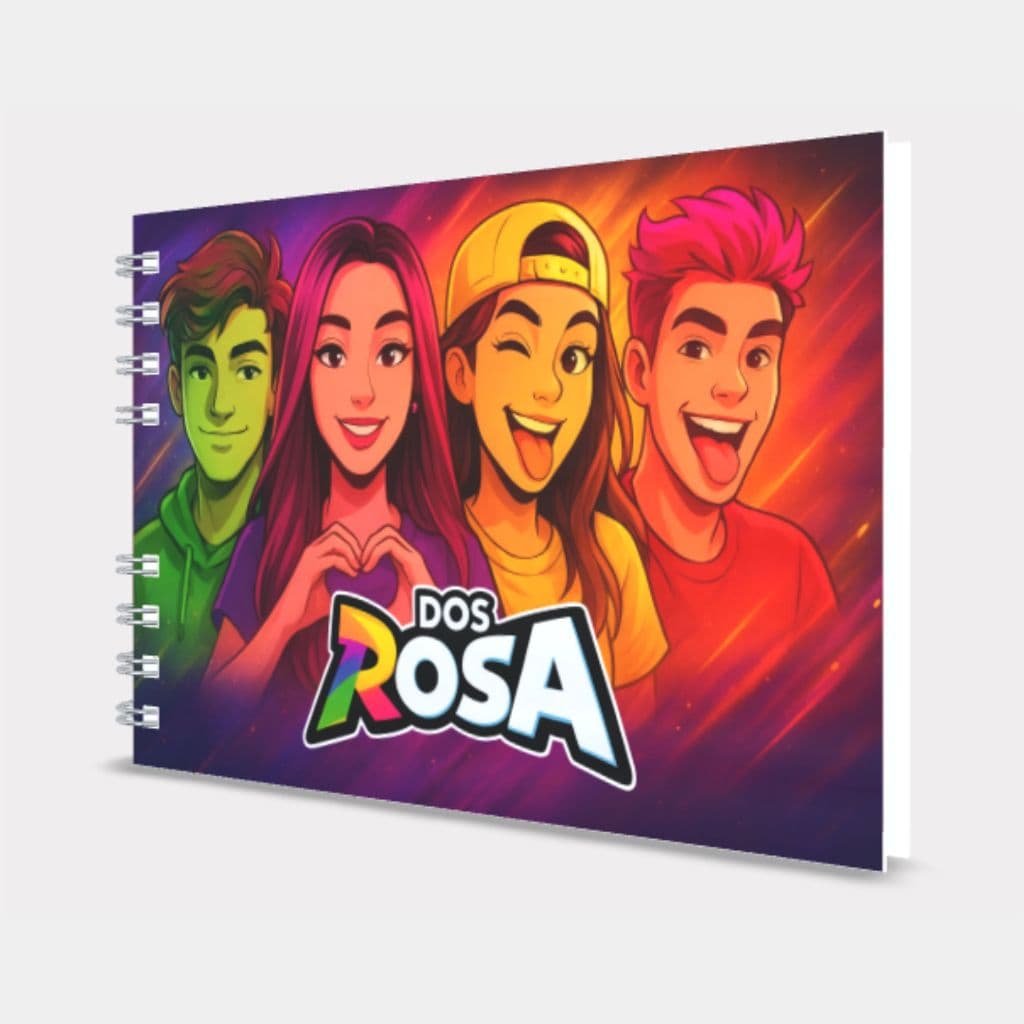 Livro De Colorir Dos Rosa  Emilly Vickk 50 paginas capa dura (capa modelo novo) Envio Rápido)
