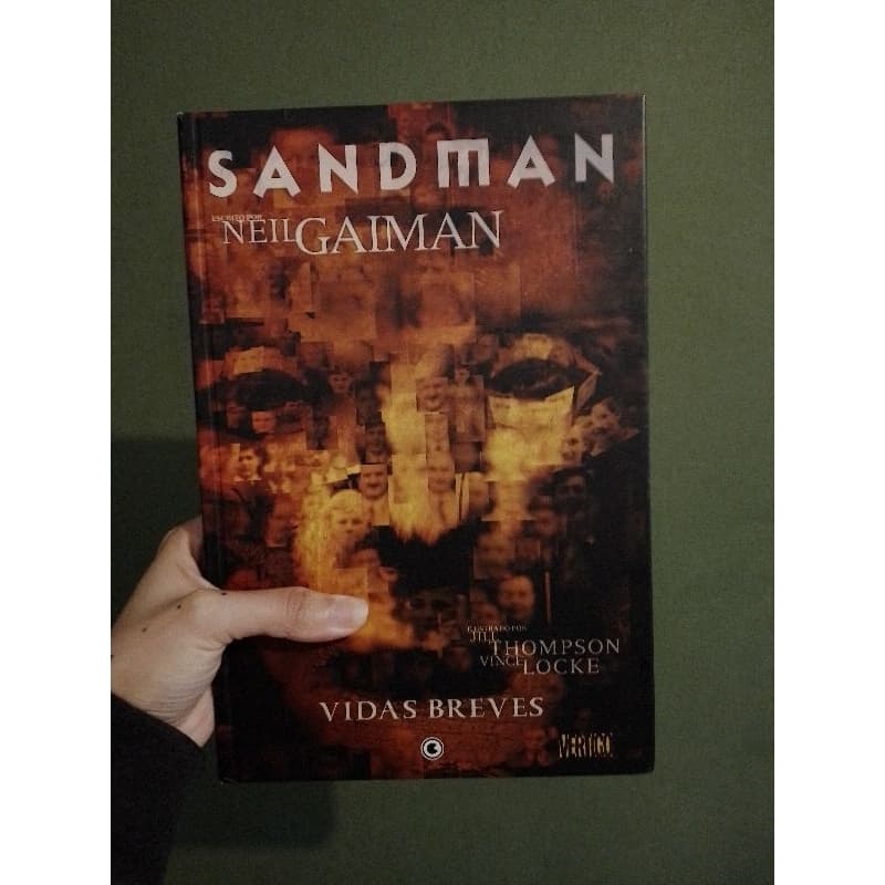 HQ Sandman: Vidas Breves - Neil Gaiman - Capa Dura (Panini/Vertigo)