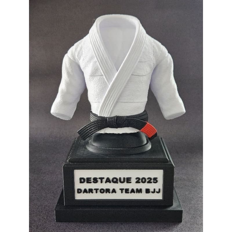 Troféu kimono jiu jitsu 20cm