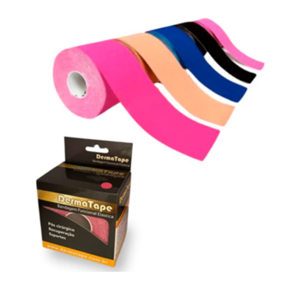 Bandagem Elástica Pós Operatorio 5mx5cm Derma Tape