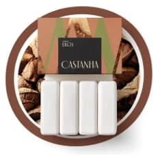 Natura Ekos Castanha Sabonete Cremoso 4 unidades de 100g cada