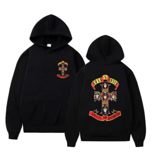 Moletom casaco Blusa de Frio Guns N' Roses Álbum Appetite For Destruction Novo!