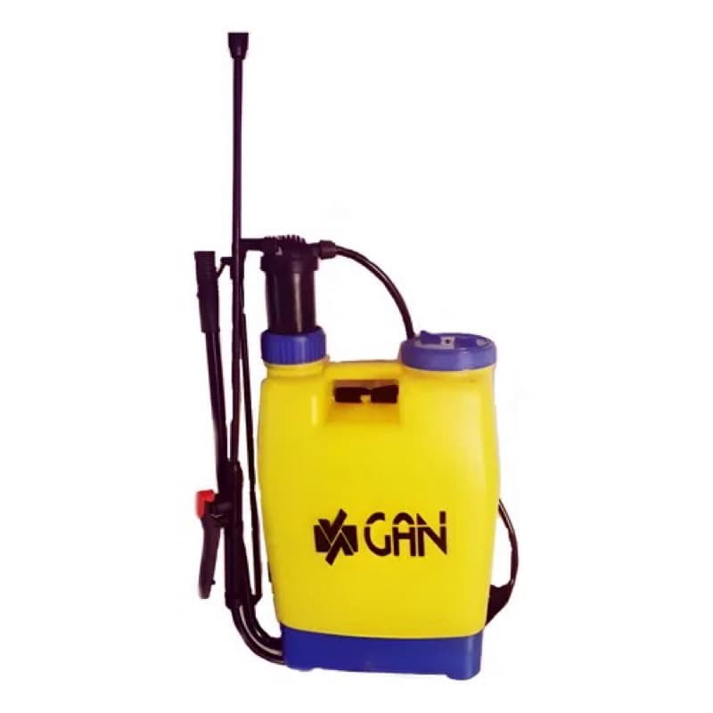 Pulverizador costal com capacidade para 12L