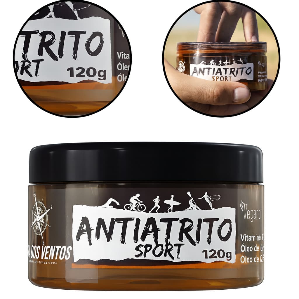 Antiatrito Sport Rosa Dos Ventos 120g Fragrância Neutro