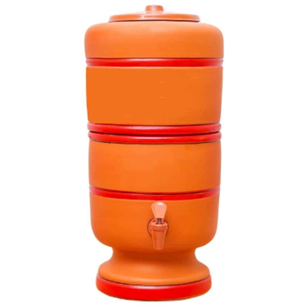 Filtro de Barro com Vela INMETRO Artesanal Água Fresca Natural Cozinha