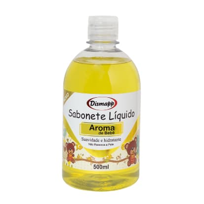 Sabonete Líquido Dismapp 500ml Sem Válvula Aroma de Bebê