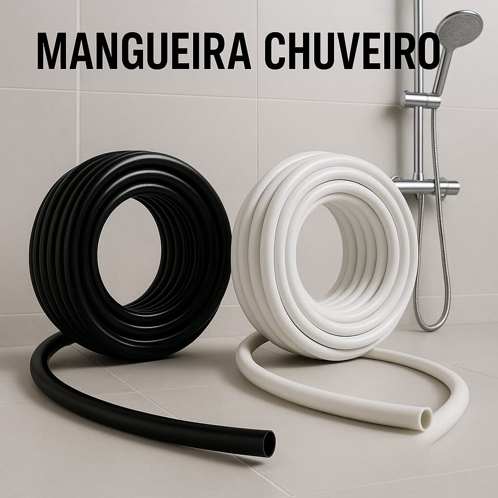 Mangueira de Chuveiro Flexível Silicone Premium Alta Resistência e Qualidade