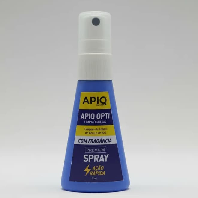 Spray Limpador De Lentes Óculos De Grau e De Sol 30ml Com Fragrância