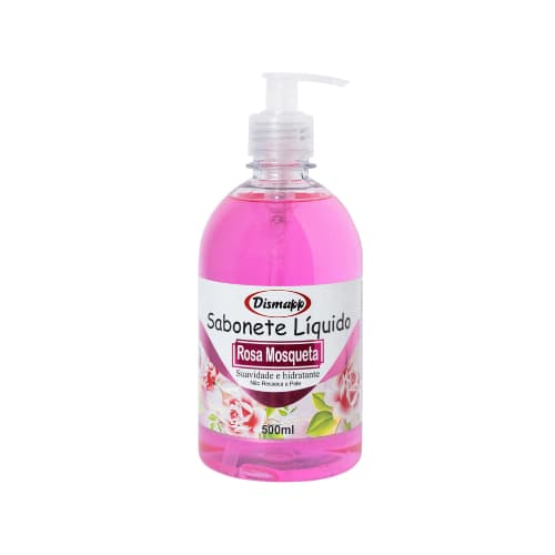Sabonete Líquido Rosa Mosqueta Dismapp 500ml com Válvula
