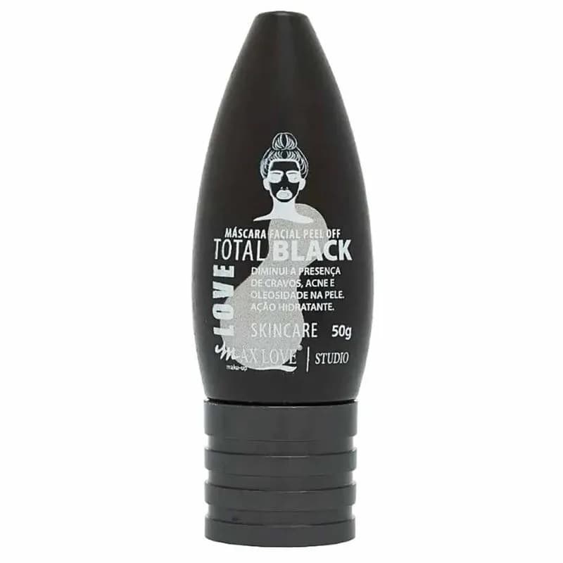 Máscara de Limpeza Facial Peel Off (Total Black) - Max Love