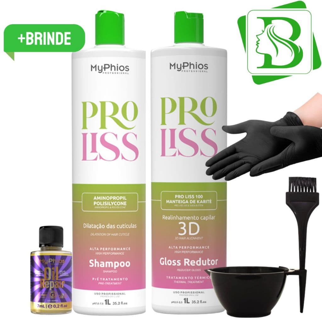 MyPhios Proliss Progressiva Sem Formol 2x1 litro