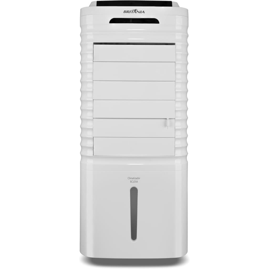 Climatizador de Ar Britânia BCL05A 4 em 1 Umidificador 5L 220V 3 Velocidades Portátil com Rodinhas Silencioso para Casa