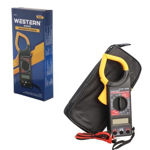 ALICATE AMPERIMETRO DIGITAL COM BOLSA WESTERN