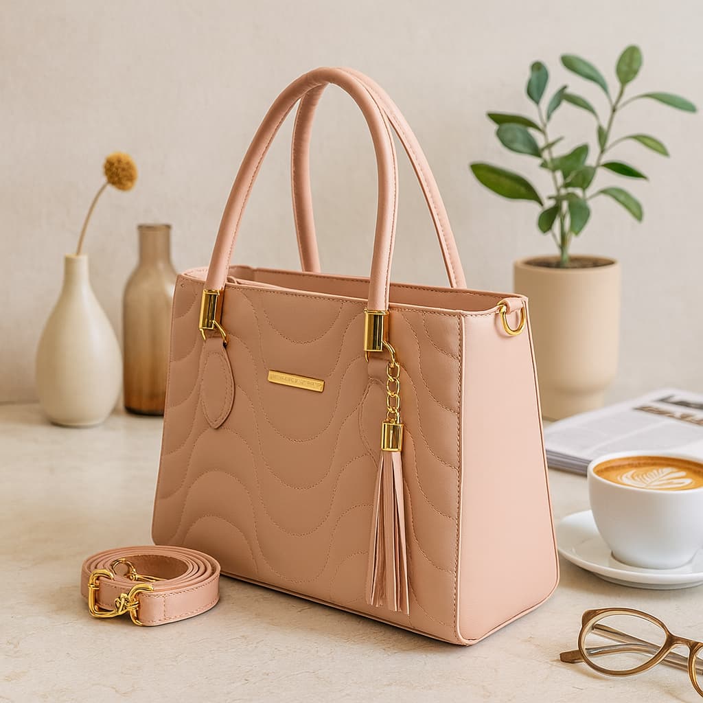 Bolsa Feminina Shopbag Alça de Ombro Média Copacabana