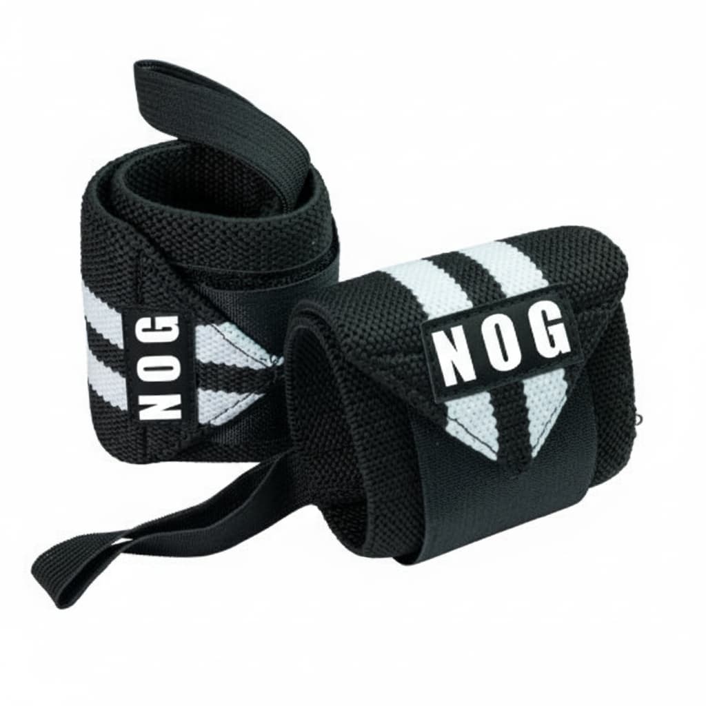 Munhequeira Elástica Nog-xxtreme Crossfit Musculação Lpo / Par de munhequeira 38cm