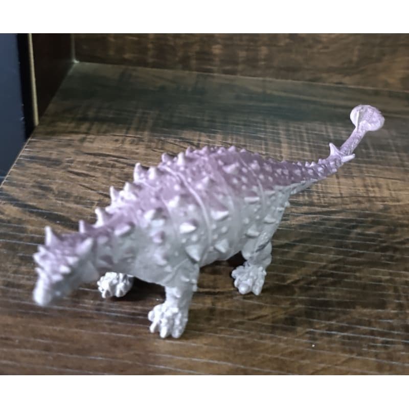 Dinossauro Anquilossauro de plástico rígido