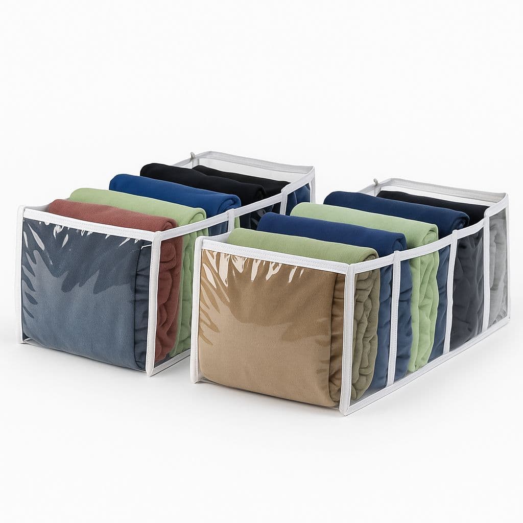 kit 10 Colmeia Grande Organizadora de gaveta 40X20X25cm toalhas calças roupas de cama e berço bebe