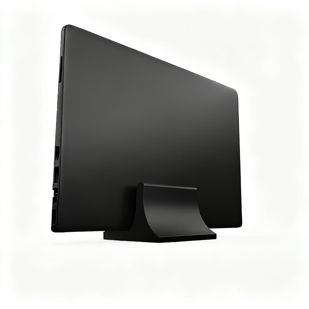 Suporte Vertical para Notebook Laptop Estilo Minimalista de 25mm Base Ergonômica para Mesa,Organização e Produtividade