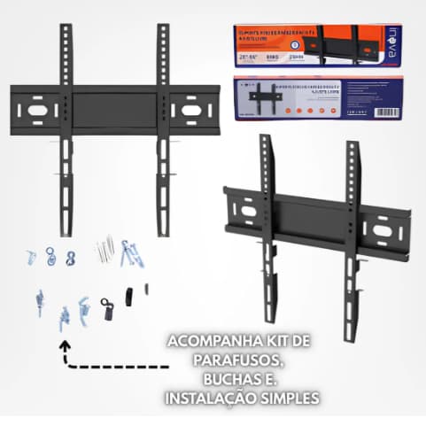Suporte Universal Para TV LCD/LED 26/65 Polegadas Até 55Kg